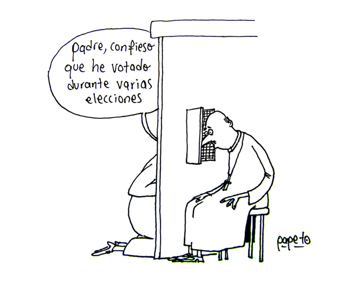 Padre confieso