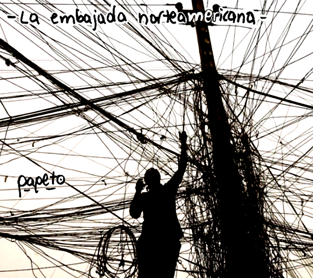 La embajada norteamericana