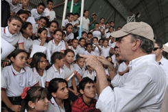 Santiago Colmenares presidente Santos