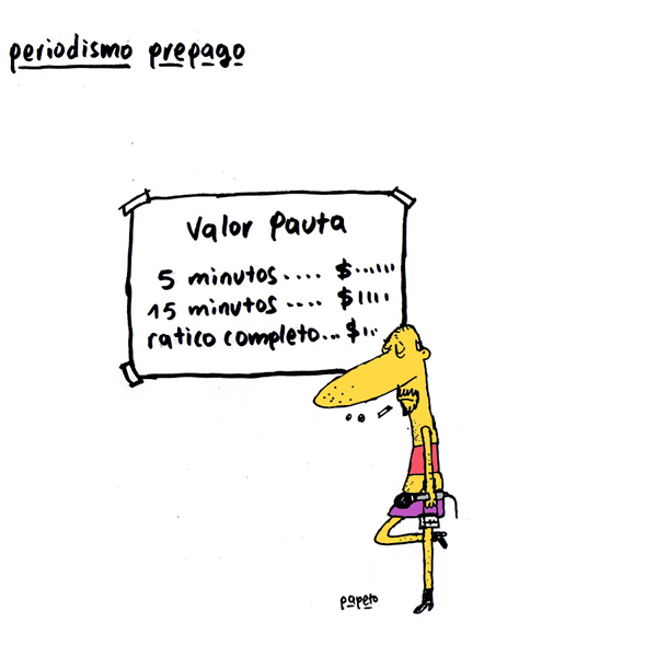 periodismo prepago Papeto