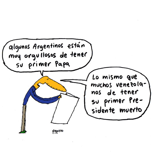 Argentinos orgullosos Papeto
