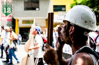 Protesta minera