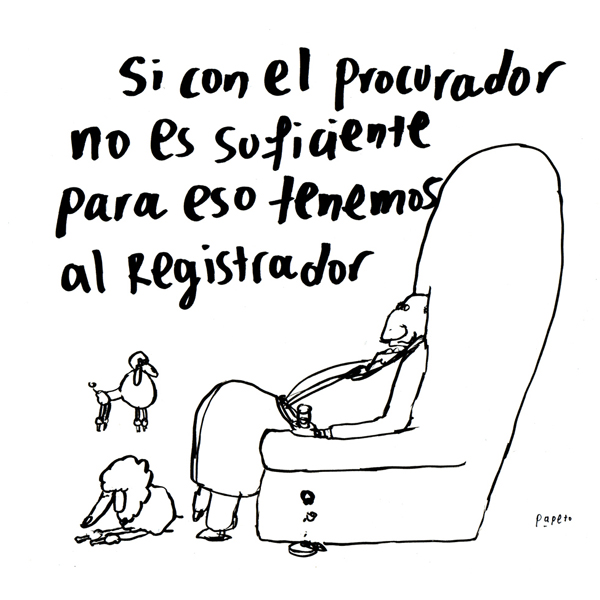 Si con el procurador no es suficiente