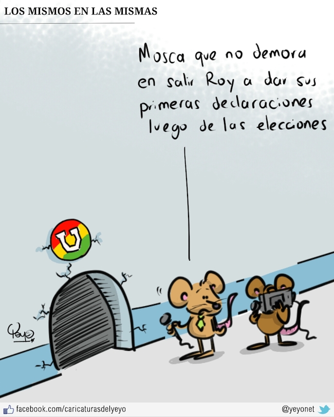 Mosca que sale Roy de la ratonera.