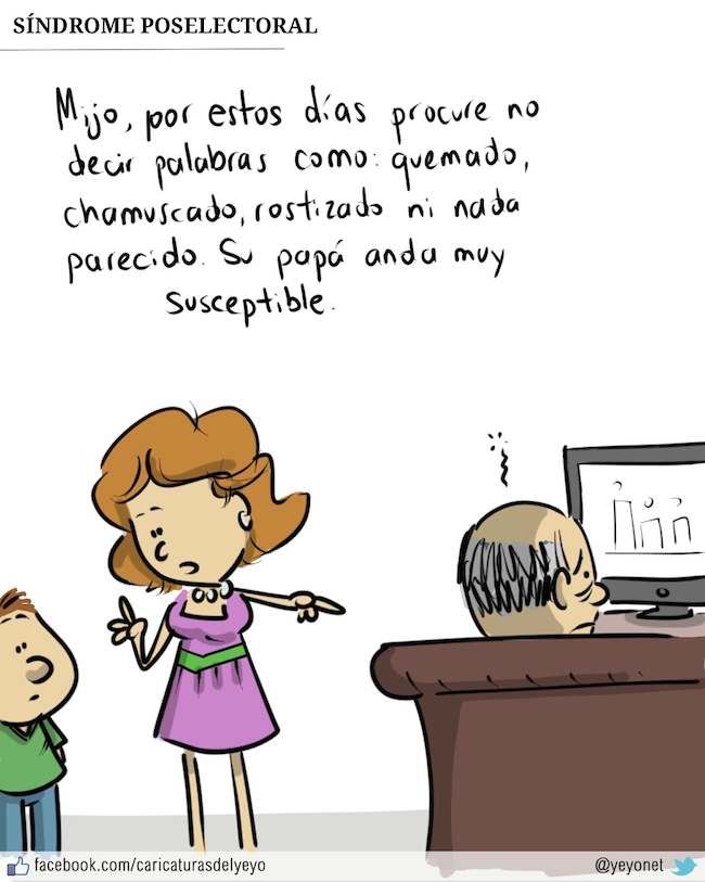 Quemado en elecciones