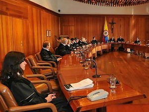 El Presidente Santos en el Consejo Superior de la Judicatura.