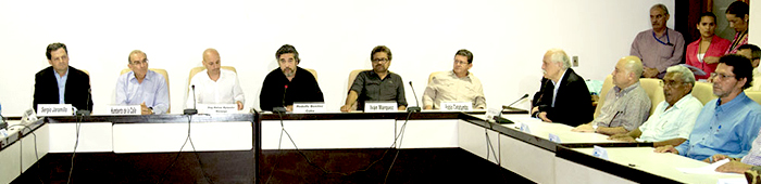 Mesa de negociación en la Habana