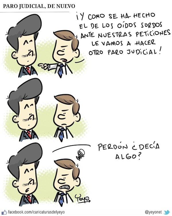 paro judicial de nuevo