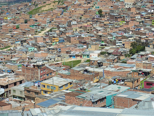 Ciudad Bolívar en Bogotá.