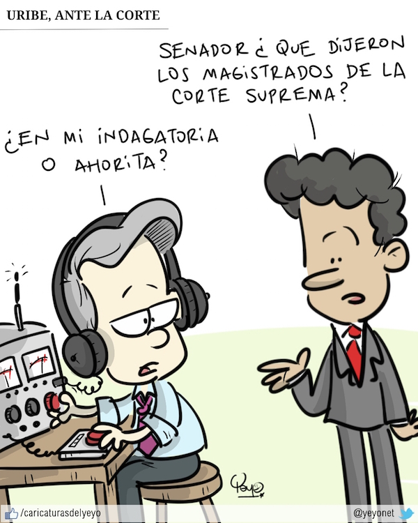 Qué le dijeron los magistrados de la corte suprema a Uribe...
