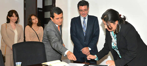 El Ministro de Salud Alejandro Gaviria Uribe.