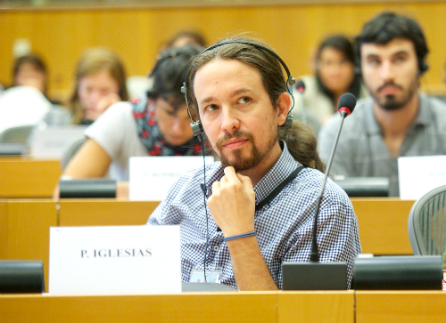El secretario General y Eurodiputado de Podemos, Pablo Iglesias Turrión.