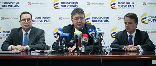 El Ministro de Hacienda Mauricio Cárdenas