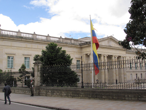 Casa de Nariño en Bogotá.
