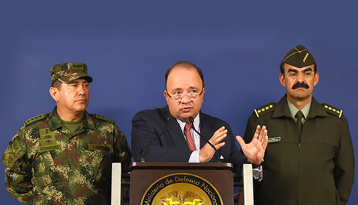 El nuevo Ministro de Defensa Luis Carlos Villegas.