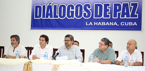 Delegación de Paz de las Farc en La Habana, Cuba.
