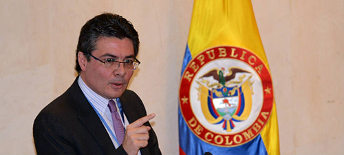 El Ministro de Salud, Alejandro Gaviria.
