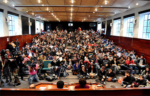 Cátedra Construyendo Paz en la Facultad de Derecho de la Universidad Nacional, Sede Bogotá.