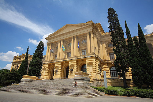 Museo de Ipiranga de la Universidad de Sao Paulo, Brasil
