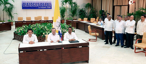 Delegación de Paz de las FARC en La Habana, Cuba.