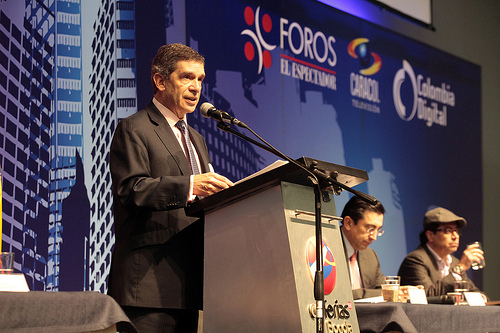 El Candidato a la Alcaldía de Bogotá por el Partido Liberal, Rafael Pardo.