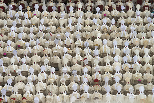 Obispos de la iglesia católica.