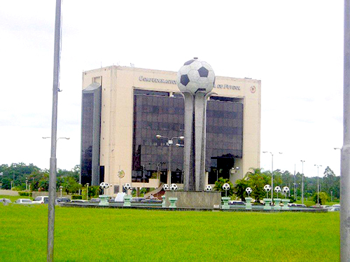 Sede de la Confederación Sudamericana de Fútbol en Paraguay.