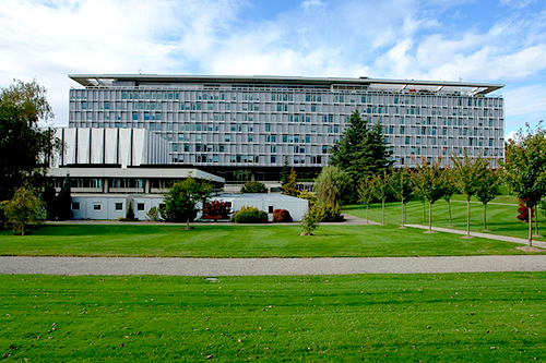 Sede de la OMS en Ginebra, Suiza.