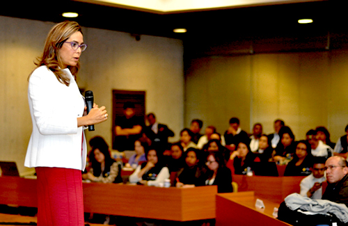 La Ministra de Educación, Gina Parody.