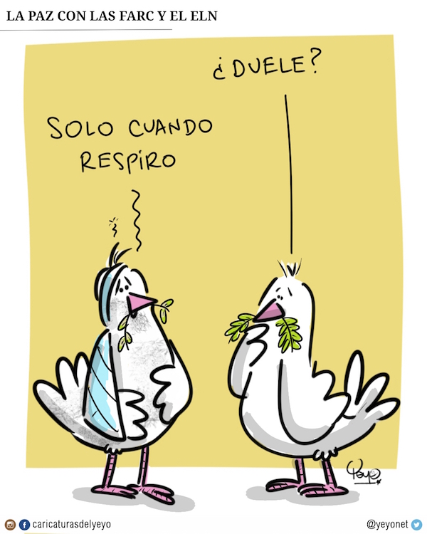 El dolor de la paz