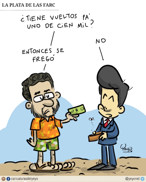 La plata de las FARC