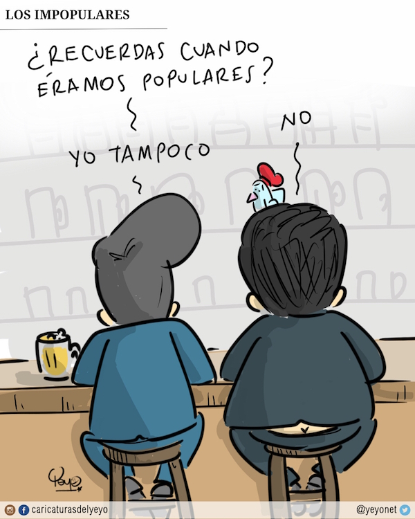 Los impopulares. ¿Recuerdas cuando éramos populares? -No dice Maduro- Yo tampoco, responde Juan Manuel