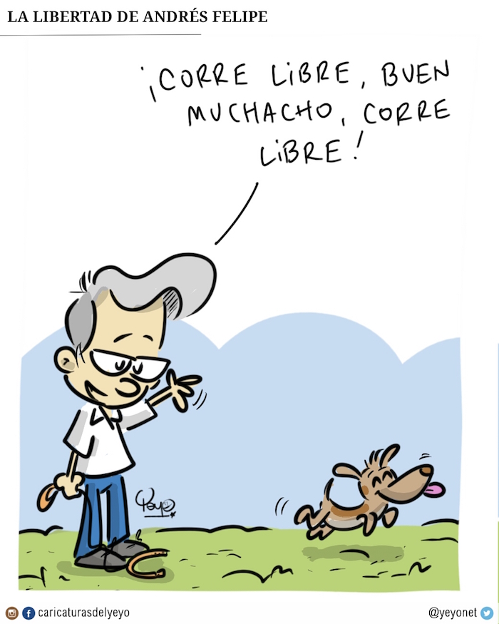 La libertad de Andrés Felipe