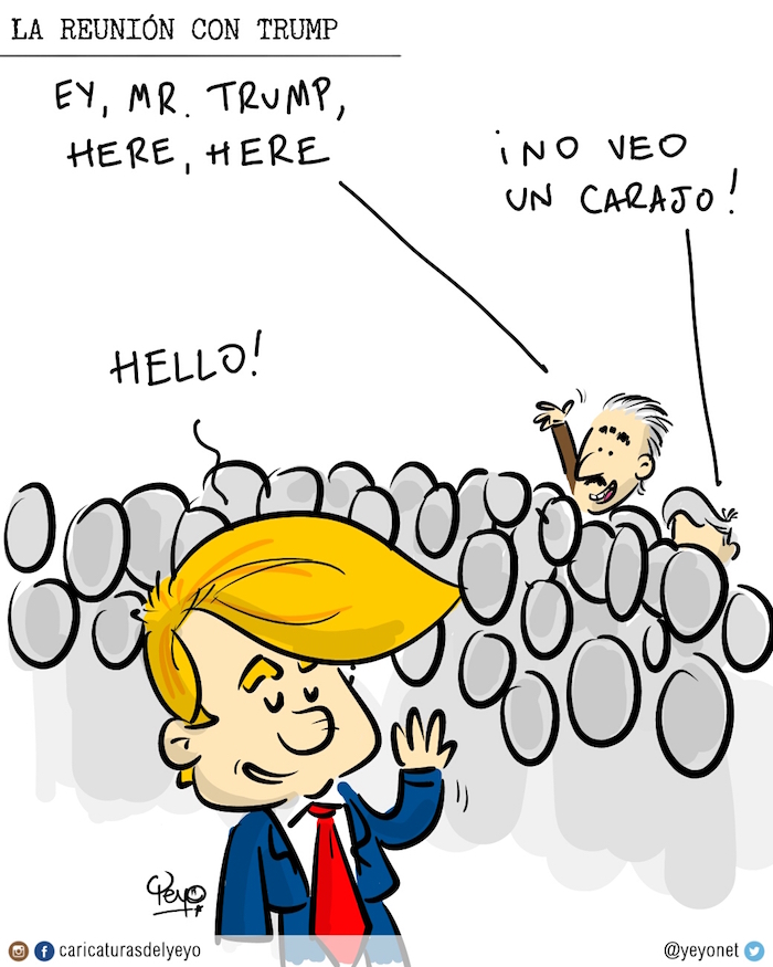La reunión con Trump