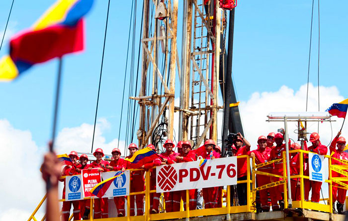 Empresa petrolera de Venezuela, PDVSA.   