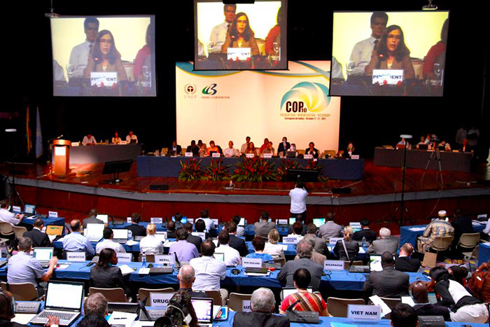 Conferencia de las partes del Convenio de Basilea.