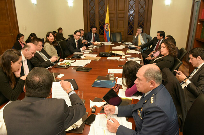 Reunión de la Jurisdicción Especial para la Paz