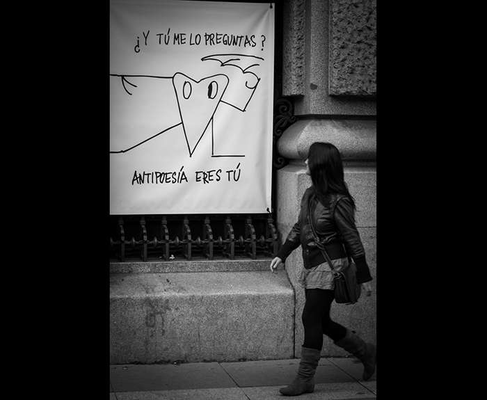 Manifestaciones de antipoesía. 