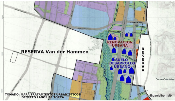 Renovación urbana en la Reserva Thomas Van der Hammen