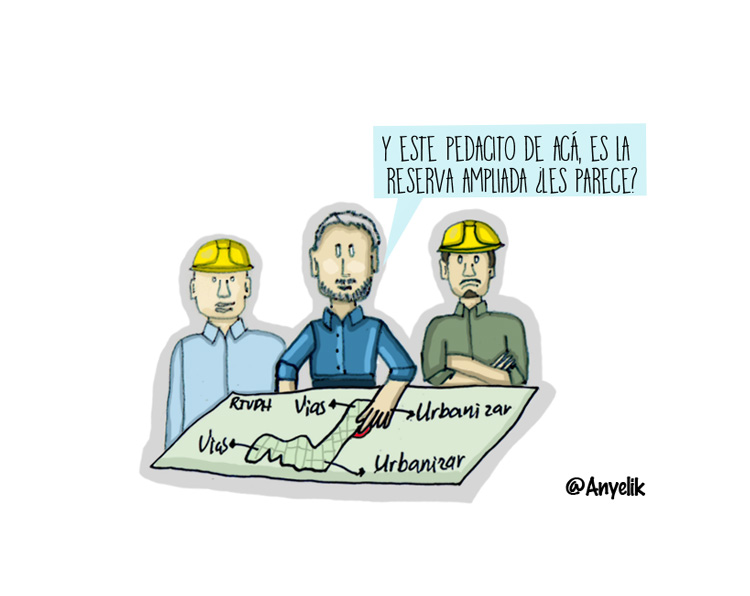 ampliación de la reserva
