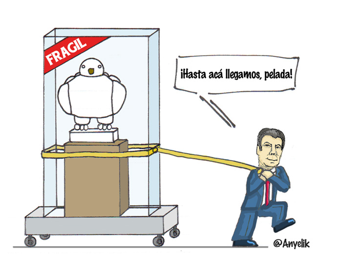 despidiendo a Santos