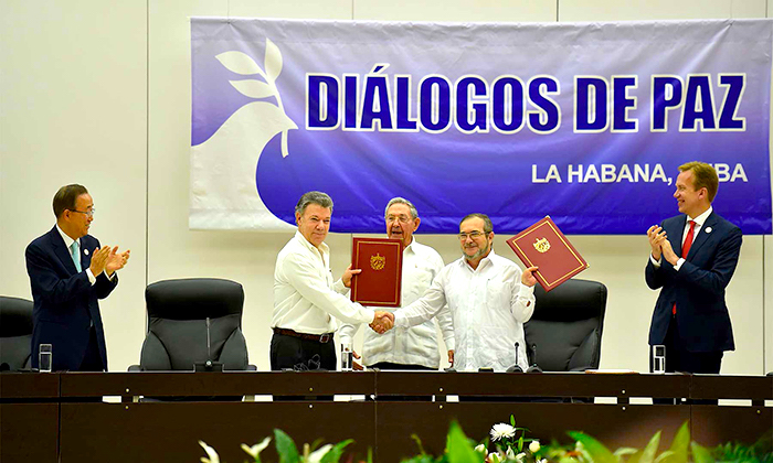 Acuerdos de Paz con las FARC. 