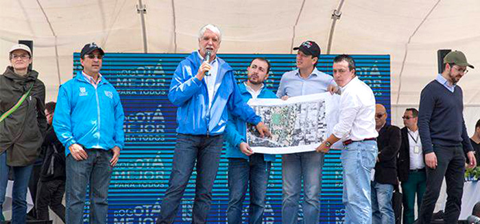 Alcalde de Bogotá, Enrique Peñalosa.
