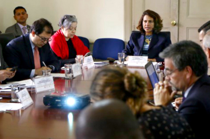 Reunión para elaboración de una política de protección de líderes sociales y defensores de derechos humanos. 