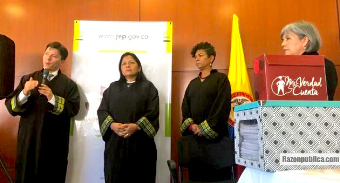 Magistrados de la JEP. 