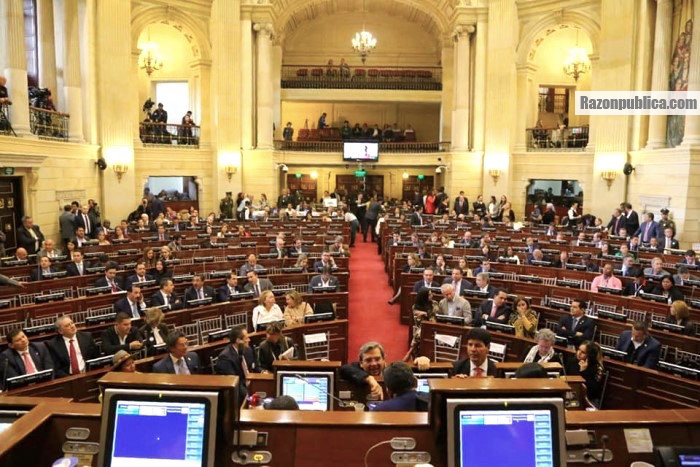 Congreso votación objeciones de la JEP. 