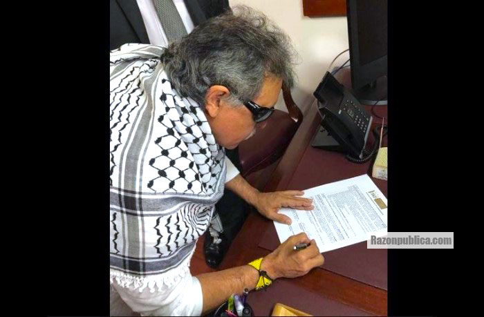 Posesión de Jesús Santrich como Representante a la Cámara