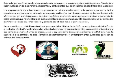 Grafica 4 Denuncias de amenazas a estudiantes