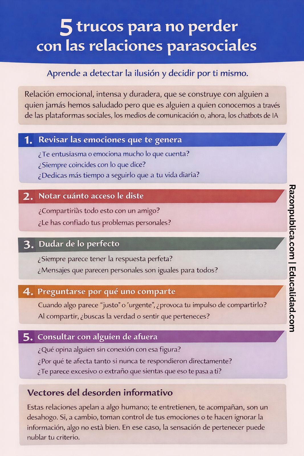 5 trucos para no perder con las relaciones parasociales