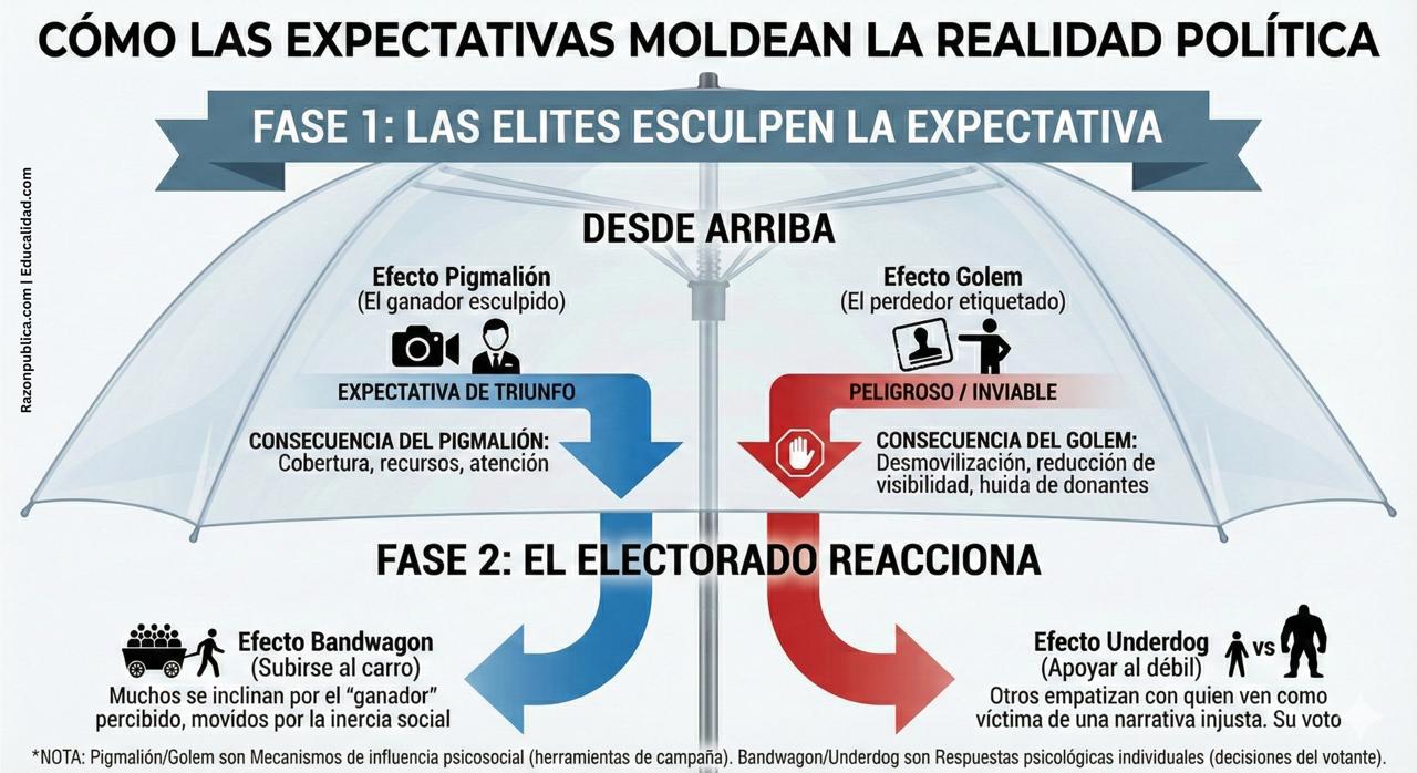 ¿Cómo las expectactivas moldean la realidad política?
